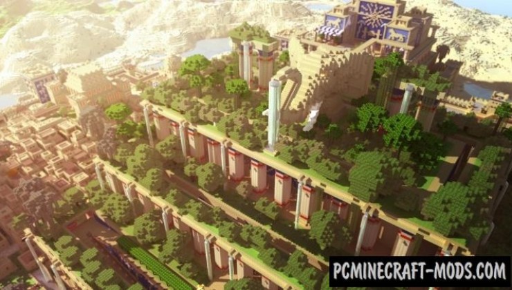 Babylon - City Map For Minecraft