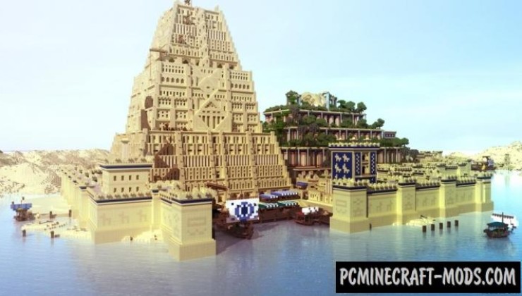 Babylon - City Map For Minecraft