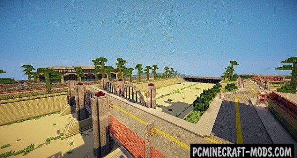 San Andreas - City Map For Minecraft