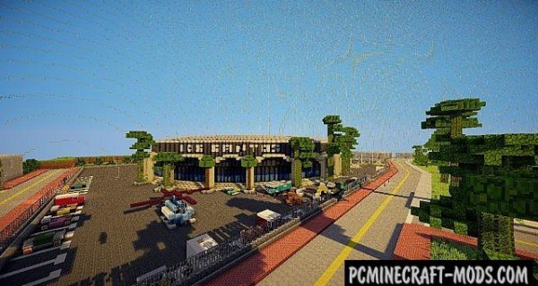 San Andreas - City Map For Minecraft