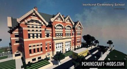 Ironhurst Elementary School Map For Minecraft