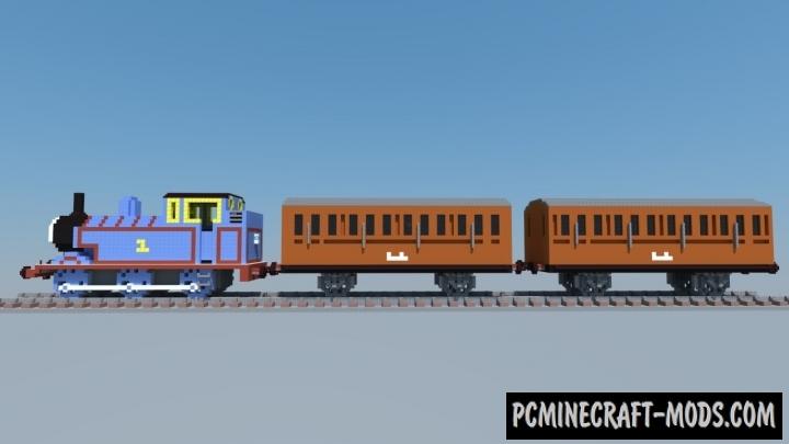 Thomas the Tank Engine Map For Minecraft 1.14, 1.13.2  PC 