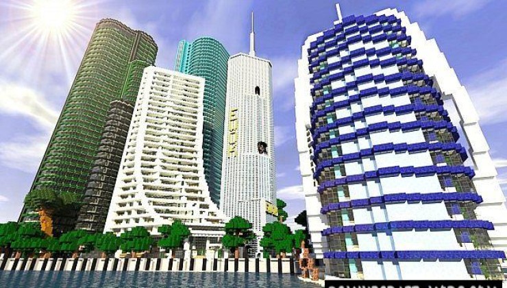 Infinity City Map For Minecraft