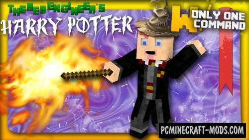 Harry Potter Spells & Magic weapons Command Block 1.8.9