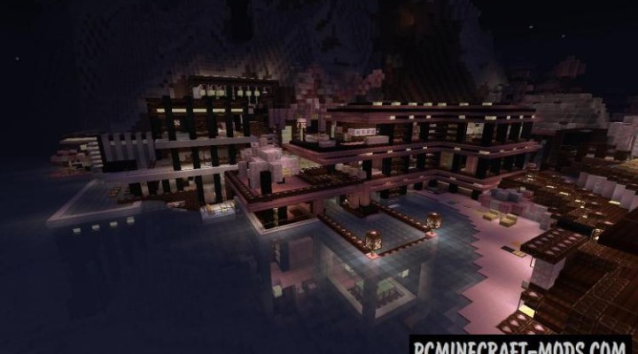 Luxurious Cove House Map For Minecraft
