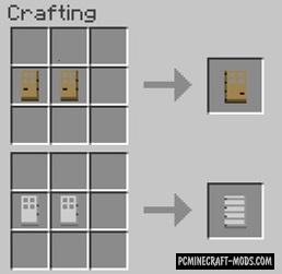 Roxa's Tall Doors - Decor Mod For Minecraft 1.8.9, 1.7.10