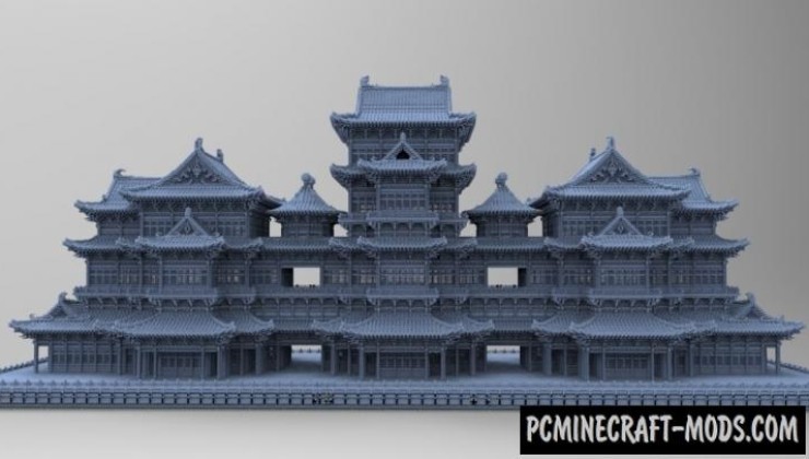 Chinese Ancient Architecture 3 - House Map MC