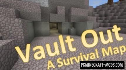 Vault Out Map - Adventure, Survival For MC