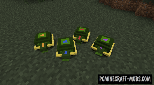 Pet Turtles Mod For Minecraft 1.7.10  PC Java Mods & Addons