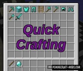 Quick Crafting - Tool Block Mod For Minecraft 1.8.9, 1.7.10