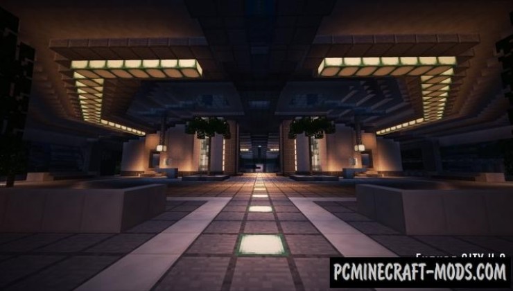 Future City Map For Minecraft