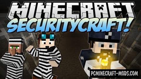 SecurityCraft - New Blocks Mod Minecraft 1.20.2, 1.19.4, 1.18.2