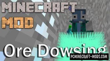 Ore Dowsing - Tools Mod For Minecraft 1.11.2, 1.8.9, 1.7.10