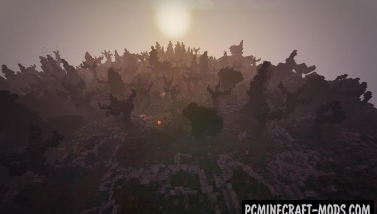 Fall's End - Custom Terrain Map For Minecraft