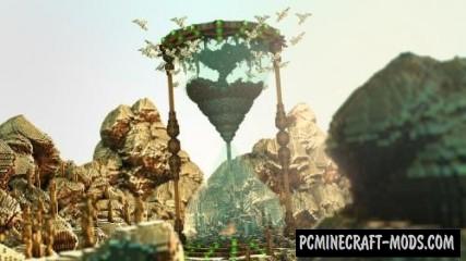Nature's Last Hour - 3D Art Map For Minecraft