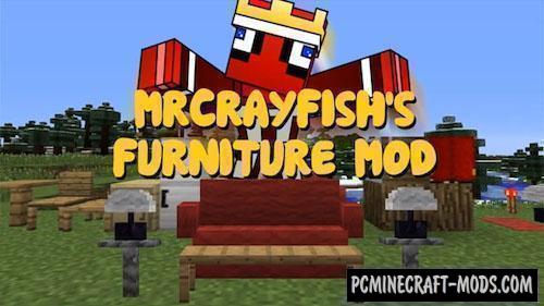 MrCrayfish's Furniture - Decor Mod For Minecraft 1.19.3, 1.18.2, 1.12.2