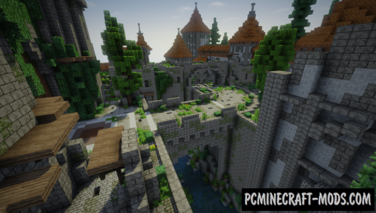 Overwatch - Eichenwalde Castle Map For Minecraft