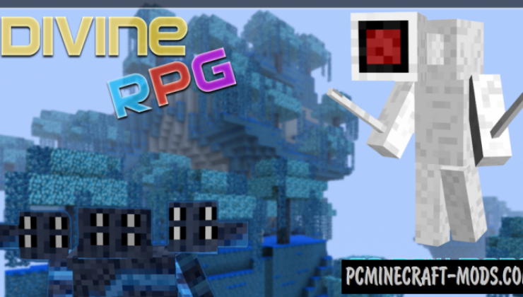 Divine RPG - Adventure, Weapons Mod For MC 1.19.4, 1.16.5, 1.12.2