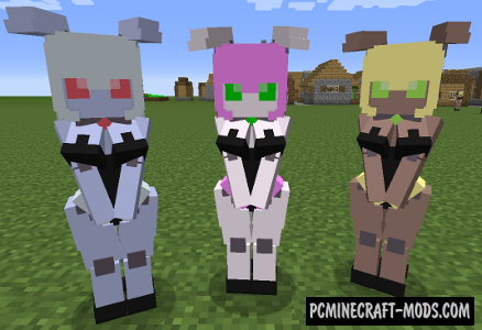 LovelyRobot - New Mobs Mod For Minecraft 1.12.2