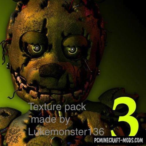 Five Nights at Freddy's 3 (FNAF3) [16x16] [1.8.9] › Resource Packs ›   — Minecraft Downloads