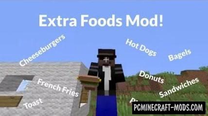 Extra Food Mod For Minecraft 1.8.9