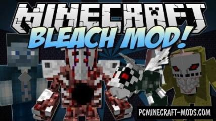 Bleach - New Mobs, Weapons Mod For Minecraft 1.7.10