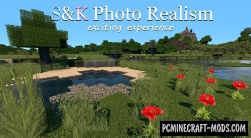 S&K Photo Realism 512x Texture Pack For MC 1.8.9, 1.7.10  PC Java Mods