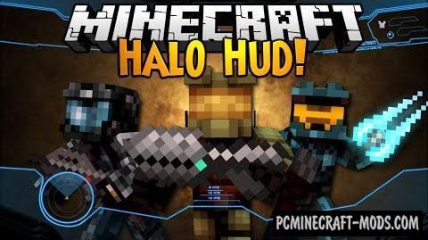 Halo HUD Mod For Minecraft 1.7.10