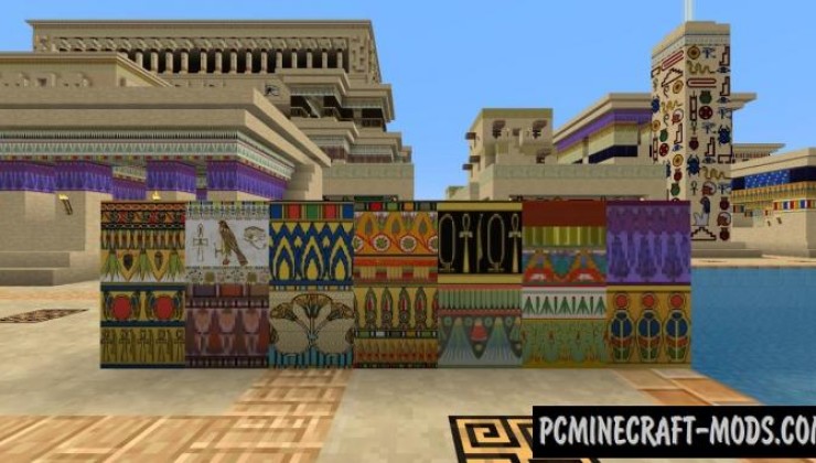 Ancient Egypt 32x Texture Pack For Minecraft 1.8.9, 1.7.10