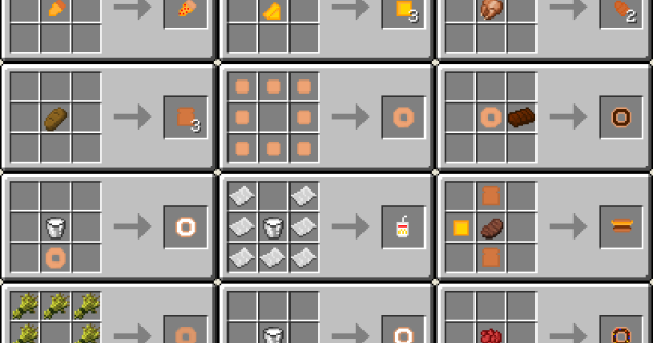 Extra Food Mod For Minecraft 1.8 PC Java Mods