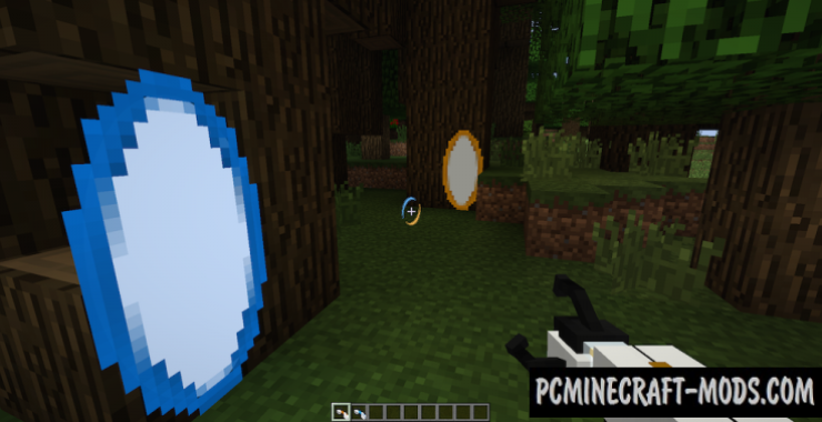 Portal Gun Mod For Minecraft 1.12.2, 1.10.2, 1.7.10