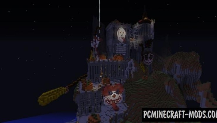 Halloween Horror Castle Map For Minecraft