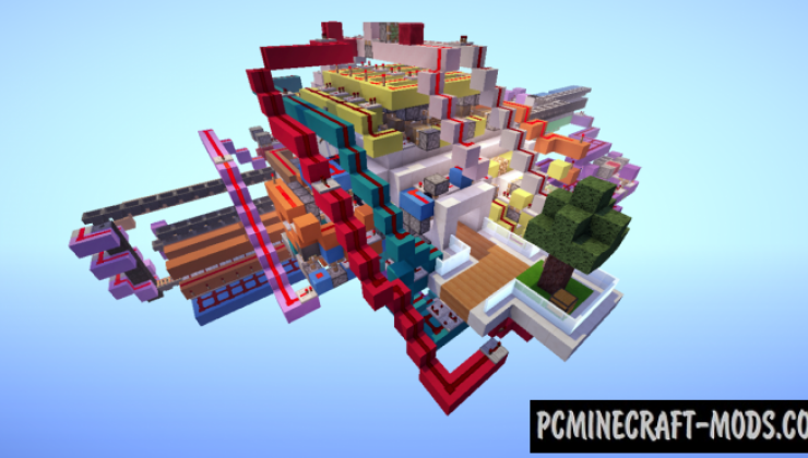 All In One Room - House Map For Minecraft
