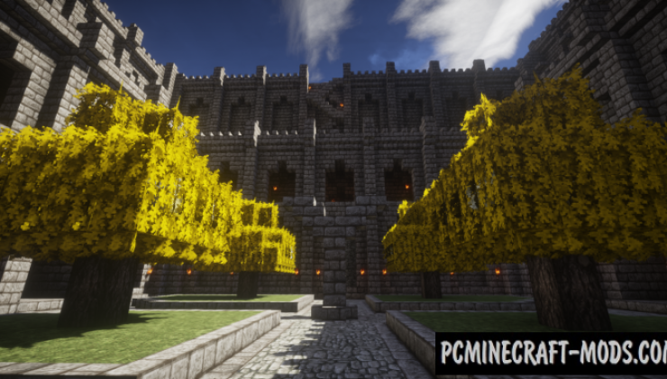 Medieval Stronghold Complex - Castle Map For MC