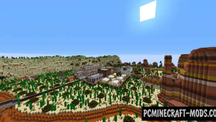 Patriotville - City Map For Minecraft