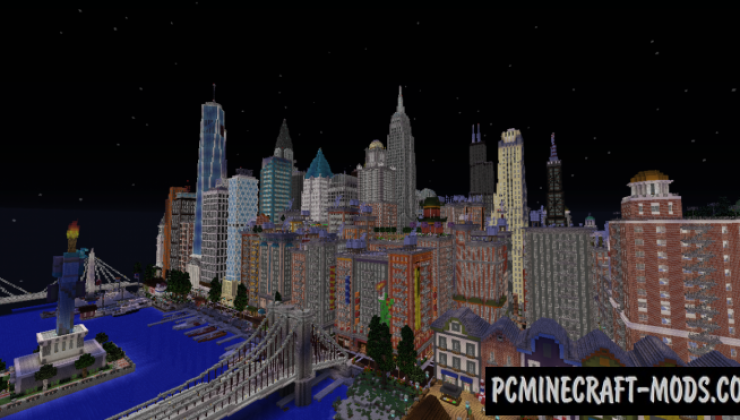 minecraft giant city maps