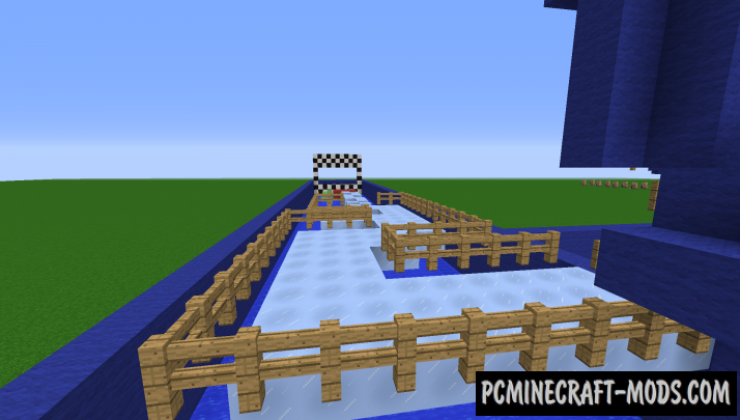 The Wipeout Obstacle Course Map For Minecraft
