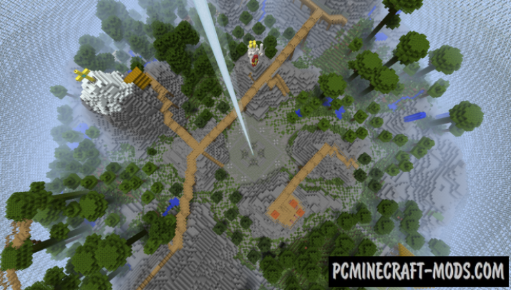 Small PvP Arena Map For Minecraft