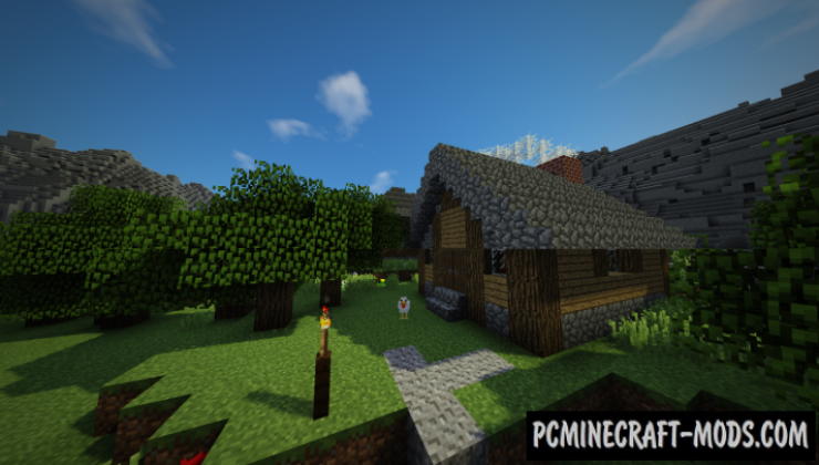 Raven Village - Town Map For Minecraft