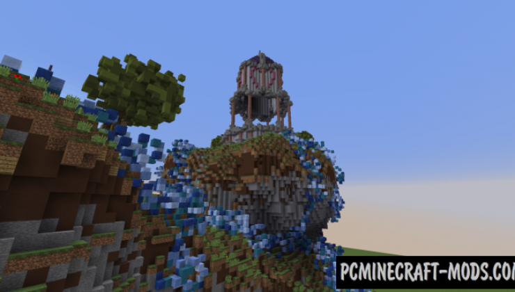 Two Towers - Arena, PvP Map For Minecraft