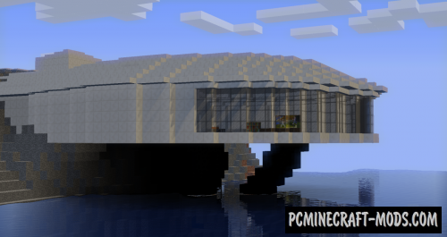 Modern House of Iron Man Map For Minecraft