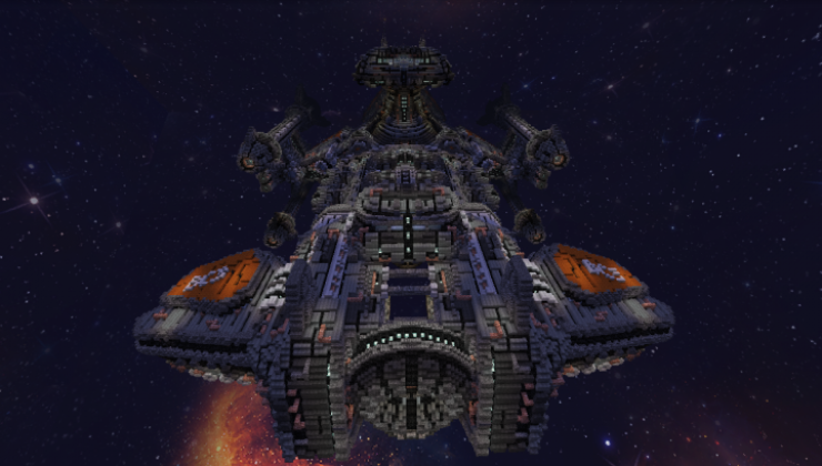Starcraft 2 BattleCruiser - 3D Building Map