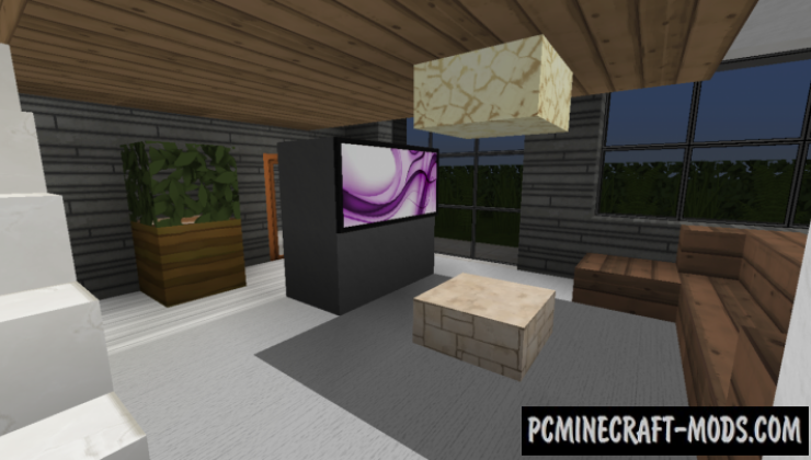 Small Modern House Map For Minecraft 1 15 1 1 14 4 Pc