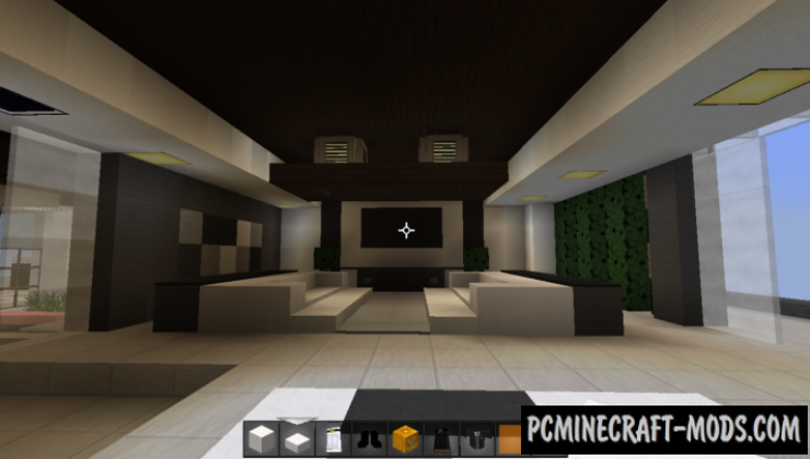 Huge Modern House Map For Minecraft