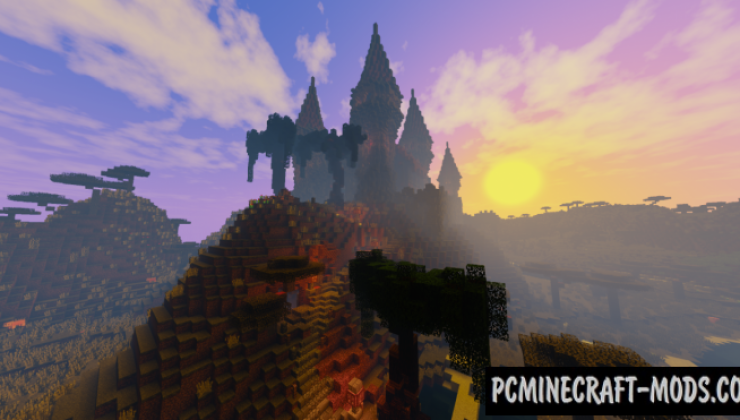 Factions Castle Spawn Map For Minecraft