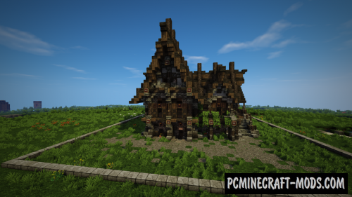Medieval House Map For Minecraft 1.14, 1.13.2  PC Java 