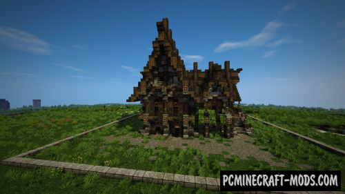 Medieval House Map For Minecraft