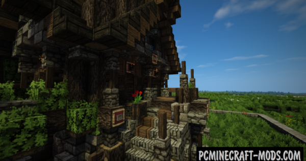 Medieval House Map For Minecraft 1.14, 1.13.2  PC Java 