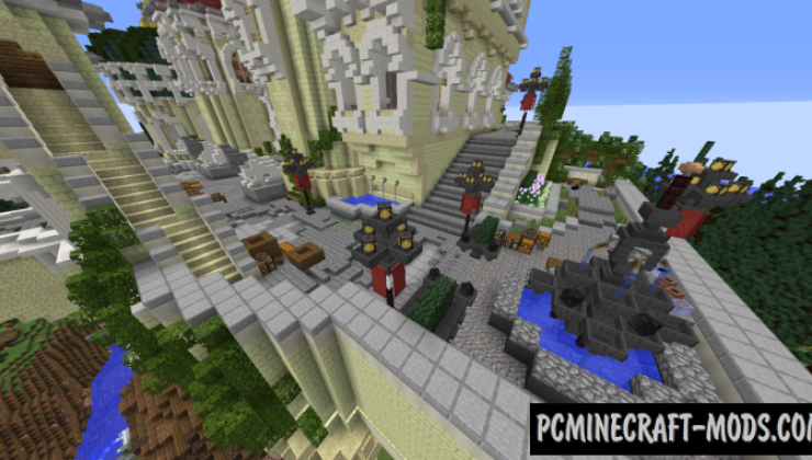 Beast's Enchanted Castle Map For Minecraft