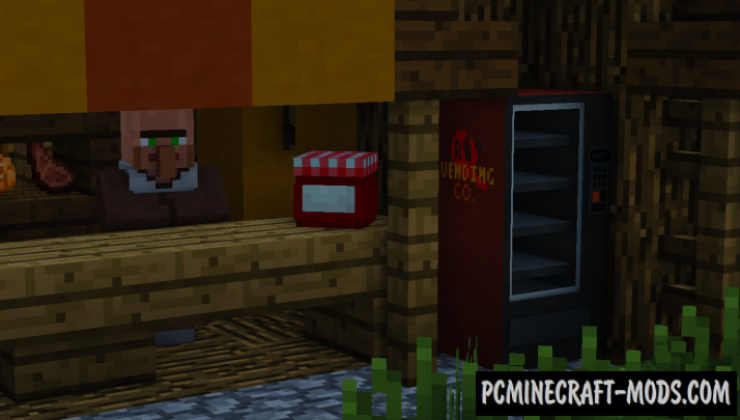 Vending Machine Mod For Minecraft 1.11.2